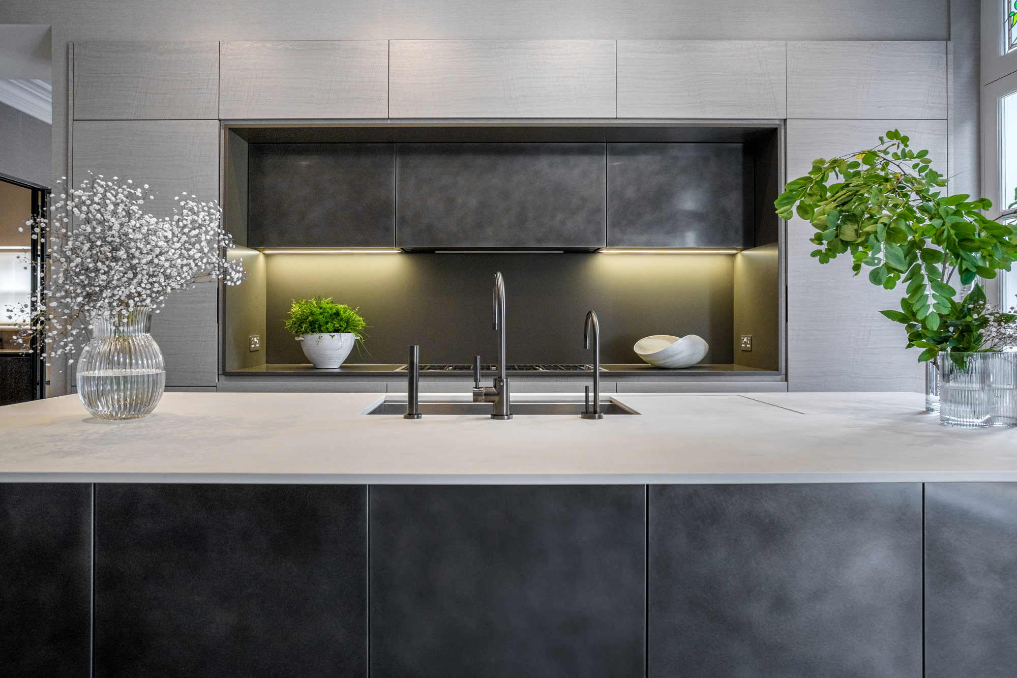 Fontana designed this Bespoke kitchen london for a home in Belsize Park NW3 | Design as Art | interior architectural design studio portfolio