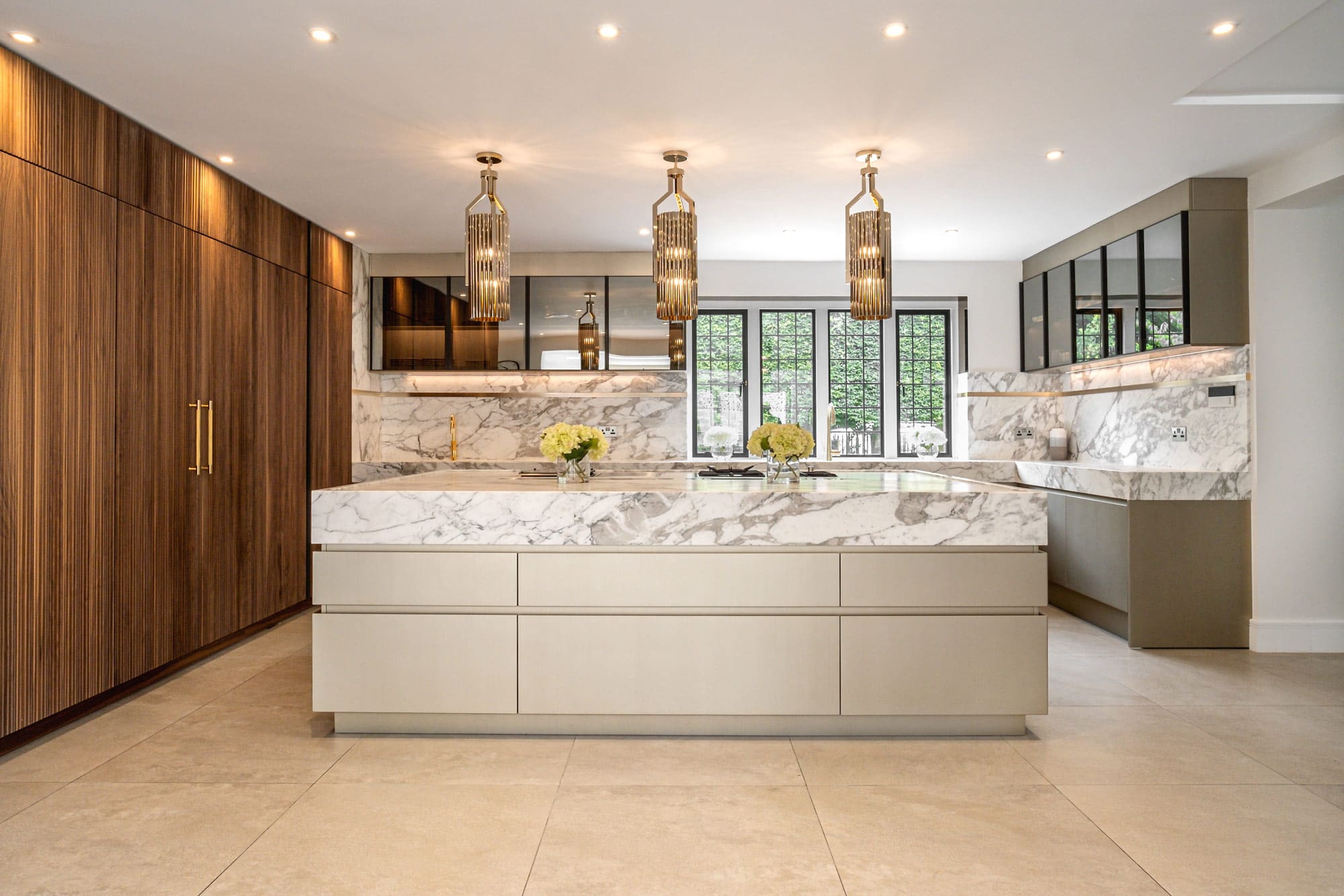 Moor Park Italian luxury kitchen by Fontana London using Key Cucine cabinetry