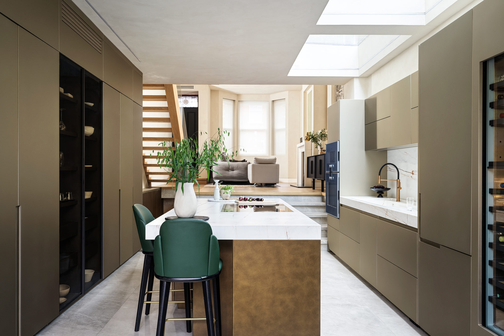 Fontana Arundel Terrace Barnes - luxury kitchen London | Design as Art | interior architectural design studio