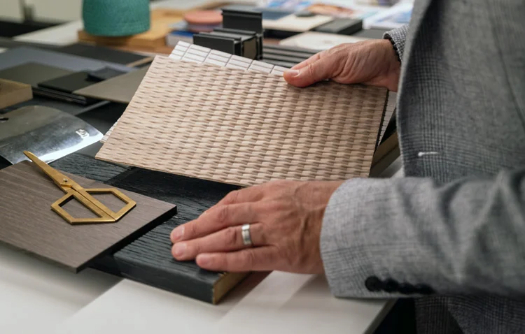 Materials Fontana - Michael Gianquitto reviews textured surfaces for Fontana London design projects